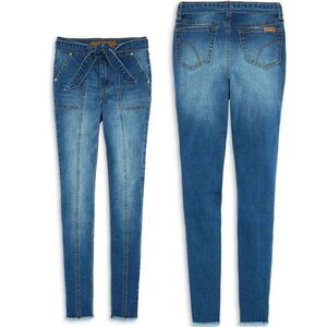 Joe’s Jeans NWT GIRLS “The Sarah” Highrise Tie Belt Bow waist sz 14